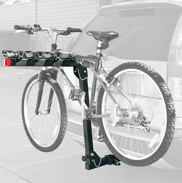 Bicycle Rack for Car (Dual 4 Bike Carrier Hitch Mount)