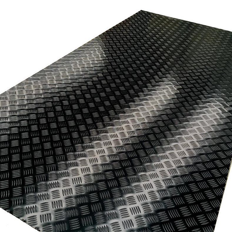 Aluminium Black Checker Plate (2400 x 1200 x 1.4MM) (Pickup Only)