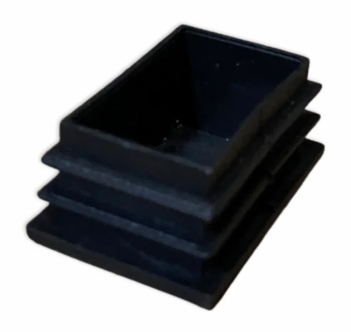 20x30MM - Rectangular Plastic End Caps (10PCS/50PCS)