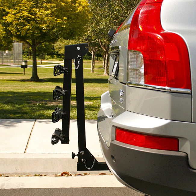 Bicycle Rack for Car (Dual 4 Bike Carrier Hitch Mount)
