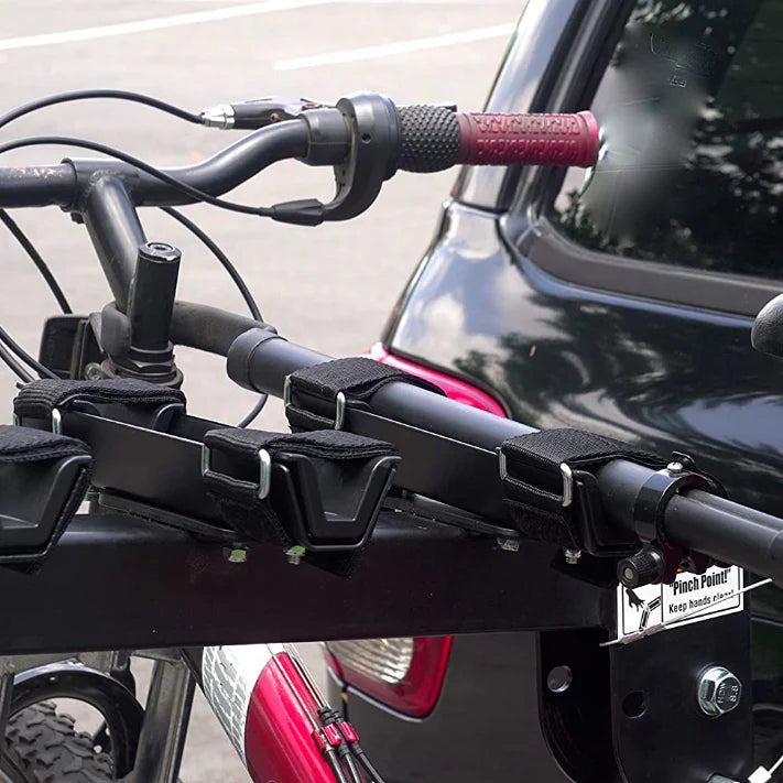 Bicycle Rack for Car (Dual 4 Bike Carrier Hitch Mount)