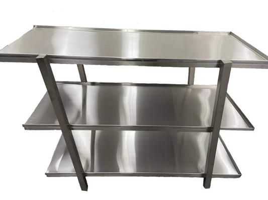 Stainless Steel Tilted Angle Kitchen Bench