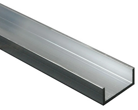 Aluminium U Channel (50mm x 25mm)
